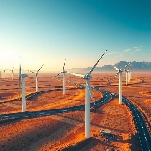 新疆和丰500MW风电项目提前百日全容量并网(图1)