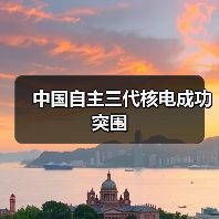 中国自主三代核电成功突围(图1) 中国自主三代核电成功突围(图1)