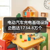 电动汽车充电基础设施总数达1734.8万个（图2）