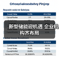 新型储能迎机遇 企业机构齐布局(图1) 新型储能迎机遇 企业机构齐布局(图1)