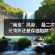 “痛金”风靡, 是二次元情怀还是保值陷阱?(图1) “痛金”风靡, 是二次元情怀还是保值陷阱?(图1)
