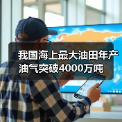 我国海上最大油田年产油气突破4000万吨(图2) 我国海上最大油田年产油气突破4000万吨(图2)
