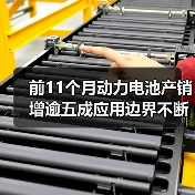 前11个月动力电池产销增逾五成应用边界不断拓展(图2) 前11个月动力电池产销增逾五成应用边界不断拓展(图2)