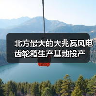 北方最大的大兆瓦风电齿轮箱生产基地投产(图3) 北方最大的大兆瓦风电齿轮箱生产基地投产(图3)