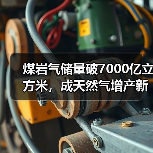 煤岩气储量破7000亿立方米,成天然气增产新亮点?(图1) 煤岩气储量破7000亿立方米,成天然气增产新亮点?(图1)