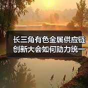 长三角有色金属供应链创新大会如何助力统一大市场建设?(图4) 长三角有色金属供应链创新大会如何助力统一大市场建设?(图4)