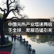 中国光热产业增速两倍于全球,发展迅猛引关注(图1) 中国光热产业增速两倍于全球,发展迅猛引关注(图1)