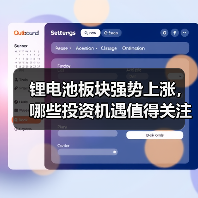锂电池板块强势上涨,哪些投资机遇值得关注?(图2) 锂电池板块强势上涨,哪些投资机遇值得关注?(图2)