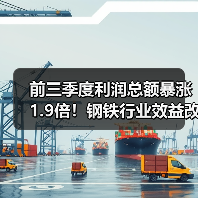 前三季度利润总额暴涨1.9倍！钢铁行业效益改善背后真相（图4）