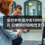 金价半年或冲击5000美元 白银铜价结构性支撑增强(图3) 金价半年或冲击5000美元 白银铜价结构性支撑增强(图3)