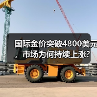 国际金价突破4800美元，市场为何持续上涨？（图1）