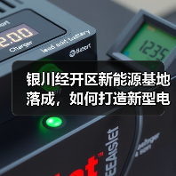 银川经开区新能源基地落成,如何打造新型电池制造高地?(图2) 银川经开区新能源基地落成,如何打造新型电池制造高地?(图2)