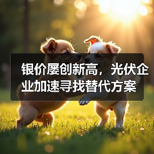 银价屡创新高,光伏企业加速寻找替代方案(图3) 银价屡创新高,光伏企业加速寻找替代方案(图3)