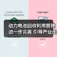 动力电池回收利用管理进一步完善 引导产业走向规范新阶段(图1) 动力电池回收利用管理进一步完善 引导产业走向规范新阶段(图1)