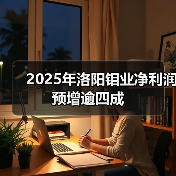 2025年洛阳钼业净利润预增逾四成(图1) 2025年洛阳钼业净利润预增逾四成(图1)