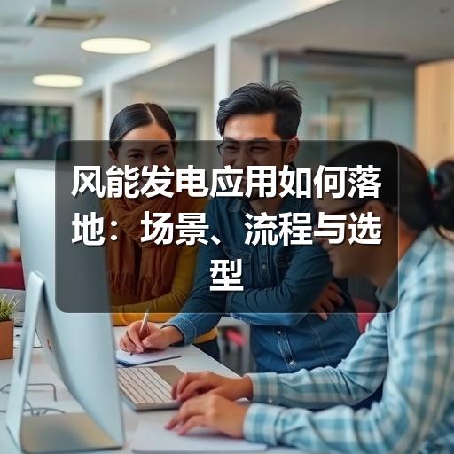 风能发电怎么选?关键看这4点评估标准-云溯流普瑞能源科技有限公司(图2) 风能发电应用如何落地:场景、流程与选型要点