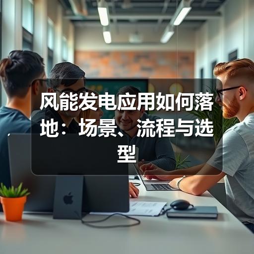 风能发电怎么选?关键看这4点评估标准-云溯流普瑞能源科技有限公司(图1) 风能发电应用如何落地:场景、流程与选型要点