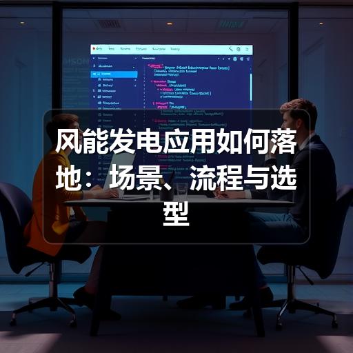 风能发电怎么选?关键看这4点评估标准-云溯流普瑞能源科技有限公司(图3) 风能发电应用如何落地:场景、流程与选型要点