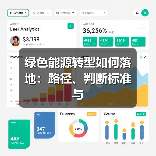 绿色能源转型如何落地?企业实操指南与误区解析-云溯流普瑞能源科技有限公司(图3) 绿色能源转型如何落地:路径、判断标准与常见误区