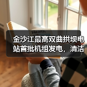 金沙江最高双曲拱坝电站首批机组发电,清洁电能助力能源转型(图1) 金沙江最高双曲拱坝电站首批机组发电,清洁电能助力能源转型(图1)