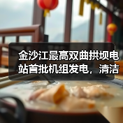 金沙江最高双曲拱坝电站首批机组发电,清洁电能助力能源转型(图2) 金沙江最高双曲拱坝电站首批机组发电,清洁电能助力能源转型(图2)