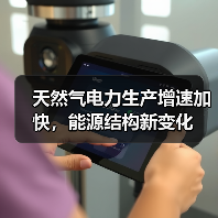 天然气电力生产增速加快，能源结构新变化（图2）