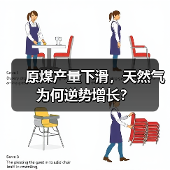 原煤产量下滑,天然气为何逆势增长?(图4) 原煤产量下滑,天然气为何逆势增长?(图4)