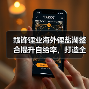 赣锋锂业海外锂盐湖整合提升自给率,打造全球供应链(图2) 赣锋锂业海外锂盐湖整合提升自给率,打造全球供应链(图2)