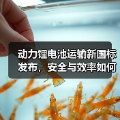 动力锂电池运输新国标发布,安全与效率如何提升?(图1) 动力锂电池运输新国标发布,安全与效率如何提升?(图1)